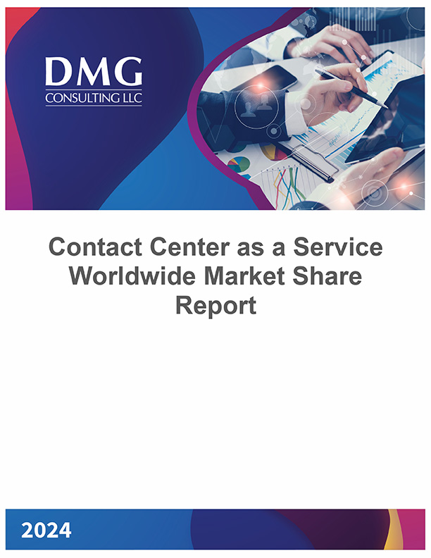 2024 Contact Center as a Service Worldwide Market Share Report cover